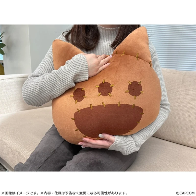 Monster Hunter Wilds Cat Type Cushion – Camp Gear Replica