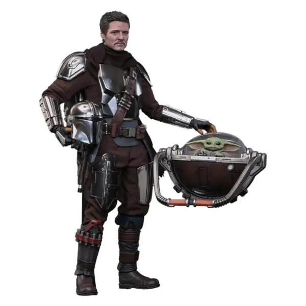HT MMS872 - The Mandalorian & Grogu Collectible Set (Deluxe Version)