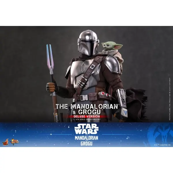 HT MMS872 - The Mandalorian & Grogu Collectible Set (Deluxe Version) - Image 4