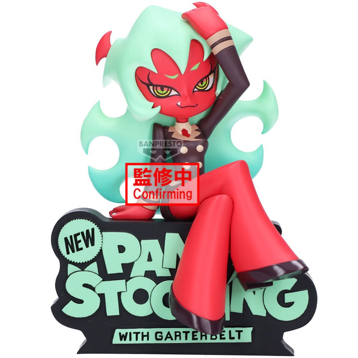 NEW PANTY&STOCKING WITH GARTERBELT MONITOR TOP FIGZ~SCANTY (A)